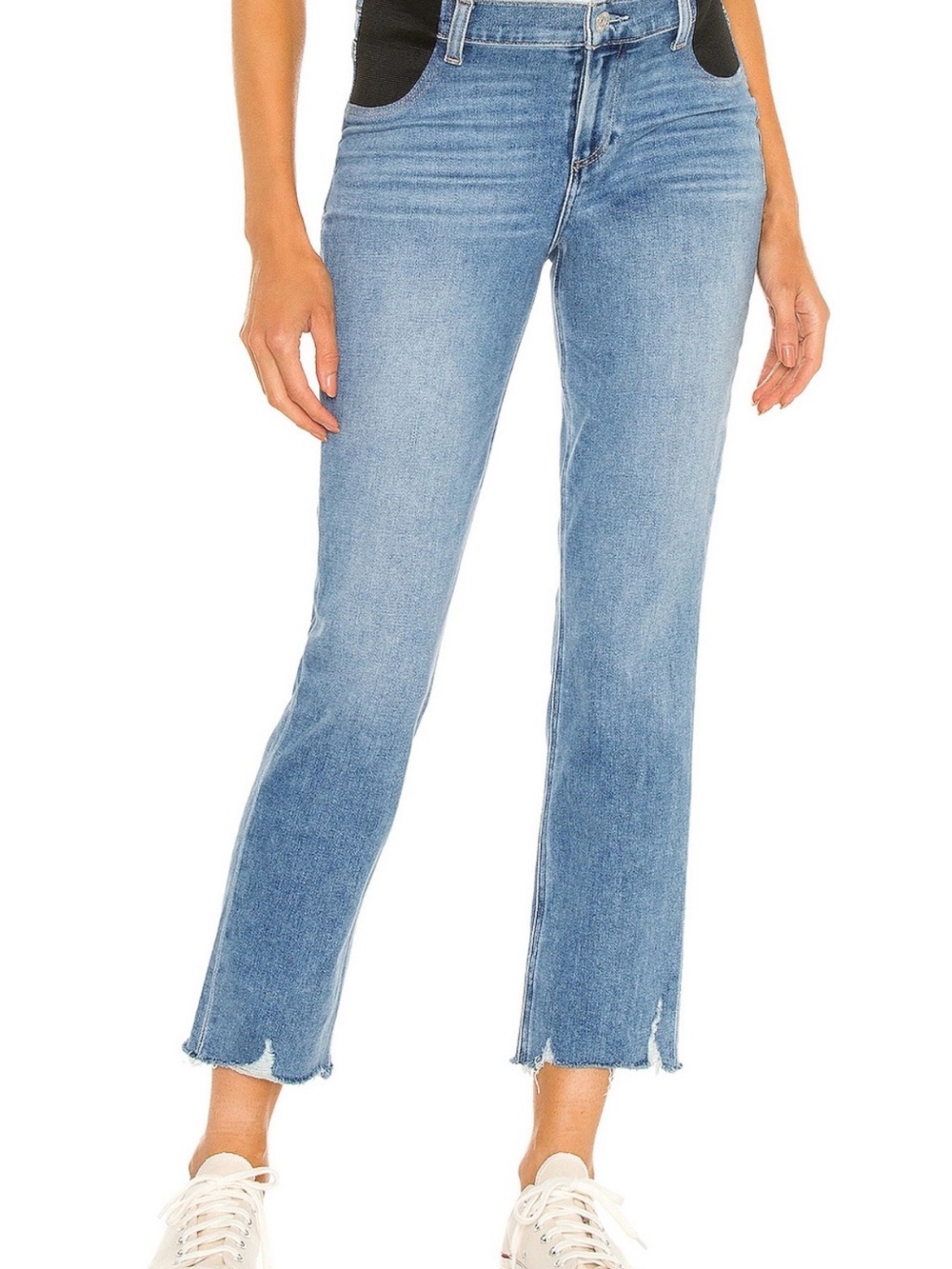 PAIGE Denim Cindy Boyfriend Strait Leg Maternity Jeans - Mel